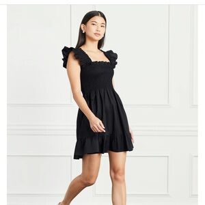 Hill house Elizabeth Nap Dress - Black Cotton / Small NWT